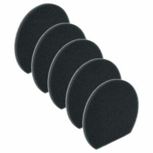 5x Filtro de Espuma Filterfoam Substitui Bosch 12022750 para Aspirador Bosch