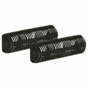 2x Bloco de Corte vhbw para Braun 1000 - Preto