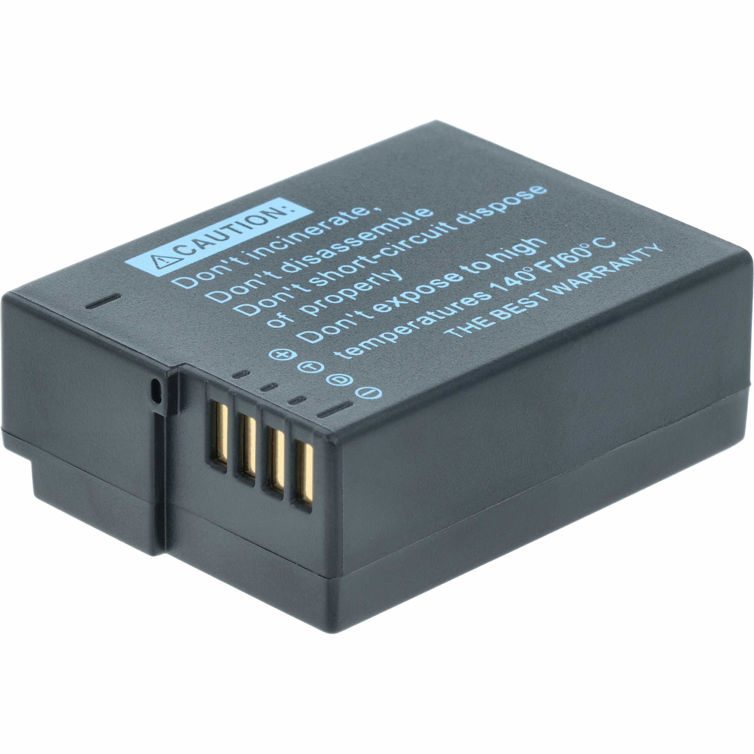 Bateria vhbw compatível com Leica BP-DC12 - 1000mAh, 7.2V, Li-Ion com Chip de Informação - Image 2