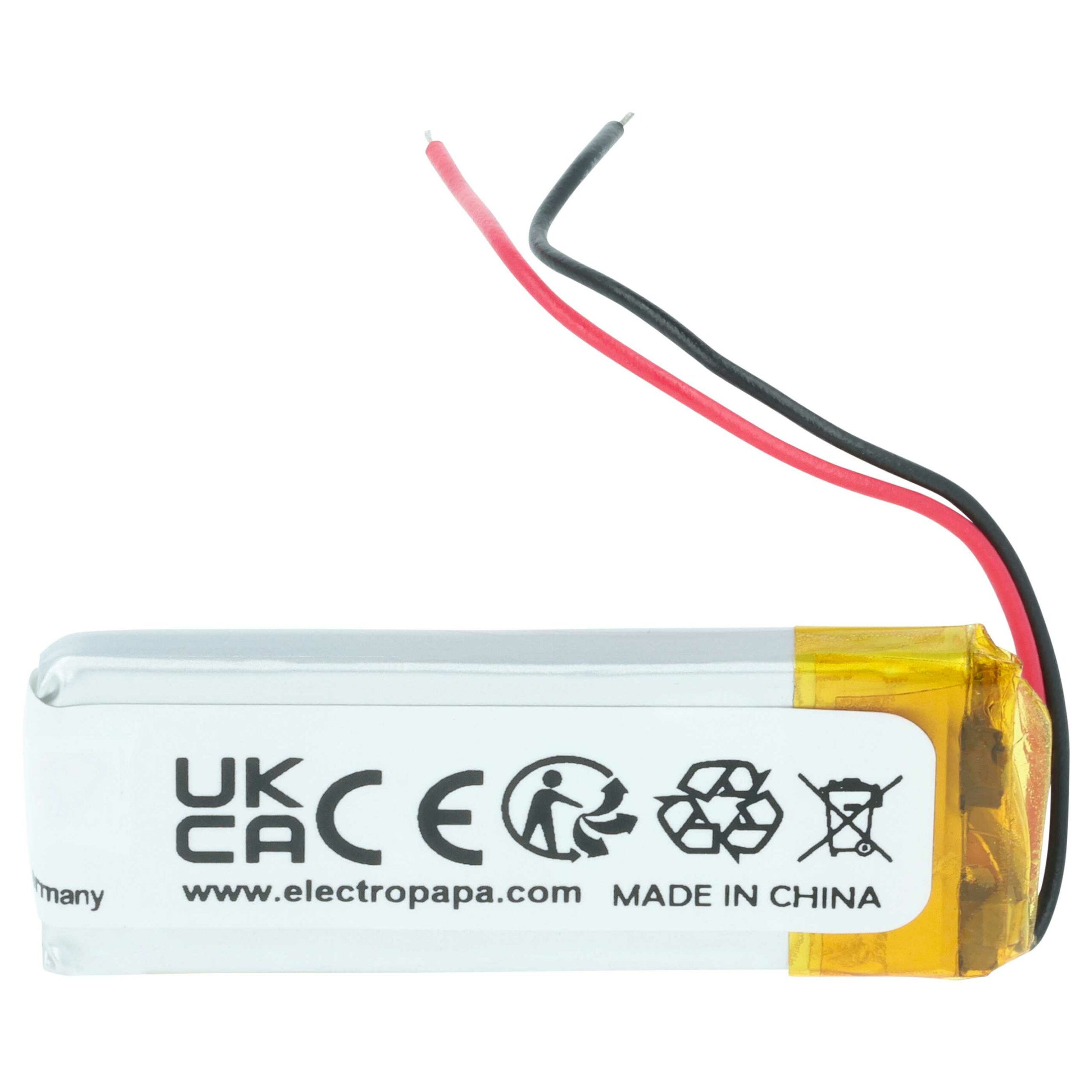 Bateria vhbw 110 mAh 3.7V Li-polymer para MP3 Apple (616-0531) - Image 4