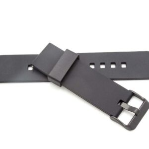 Pulseira para Smartwatch LG vhbw - Silicone Preto 26mm
