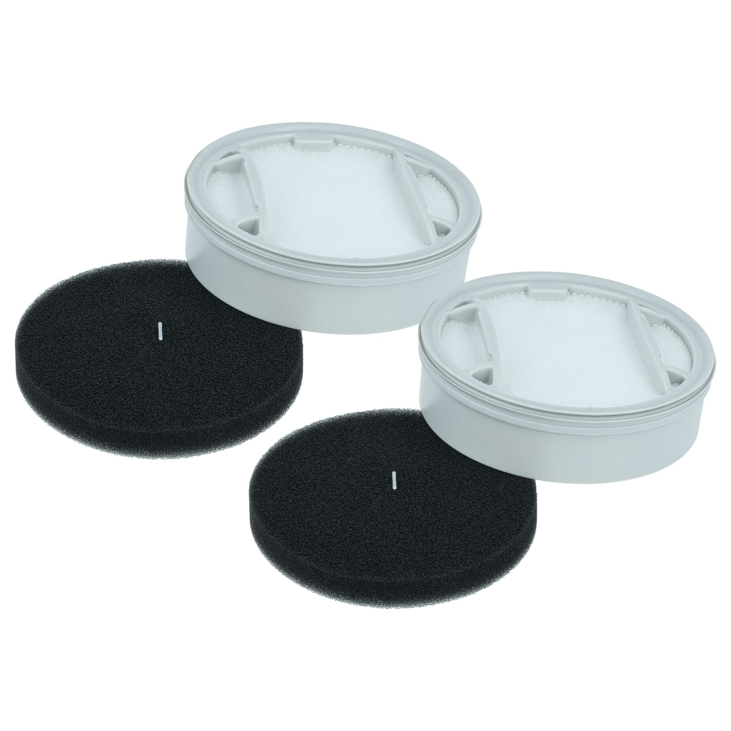 2x Filtros Filterair para Aspirador Philips XV1651/01 - vhbw