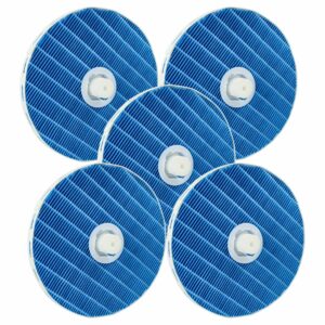 5x Elemento Humidificador Compatível com Philips FY5156/10 vhbw