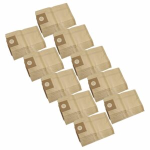 Pack 100x Sacos para Aspirador Flex S 36, Kärcher 3500 E, NT 351 Eco, NT 361 - vhbw