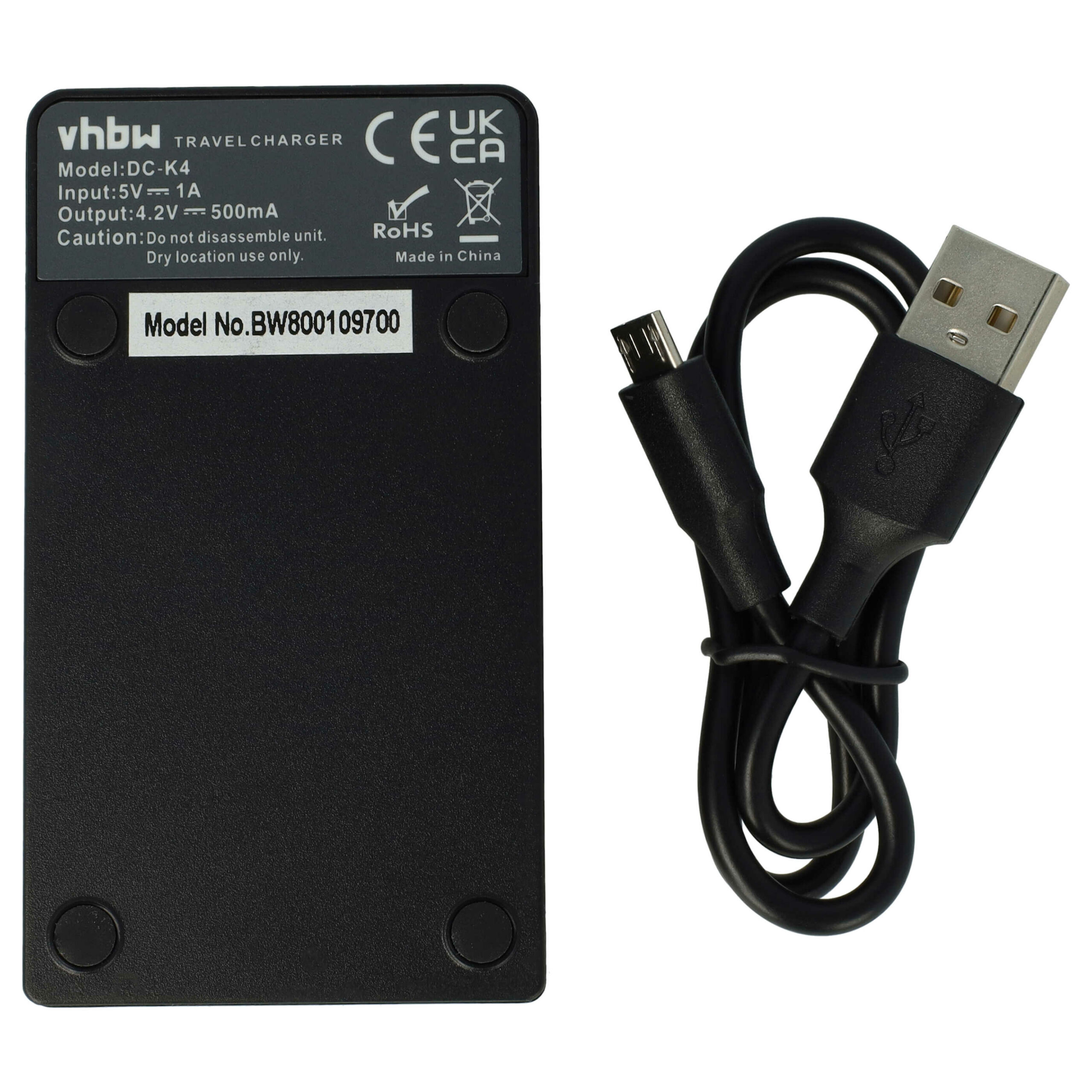Carregador de Bateria USB-C + Cabo para Praktica, Jenoptik, Konica Minolta e Fujitsu-Siemens vhbw - Image 2