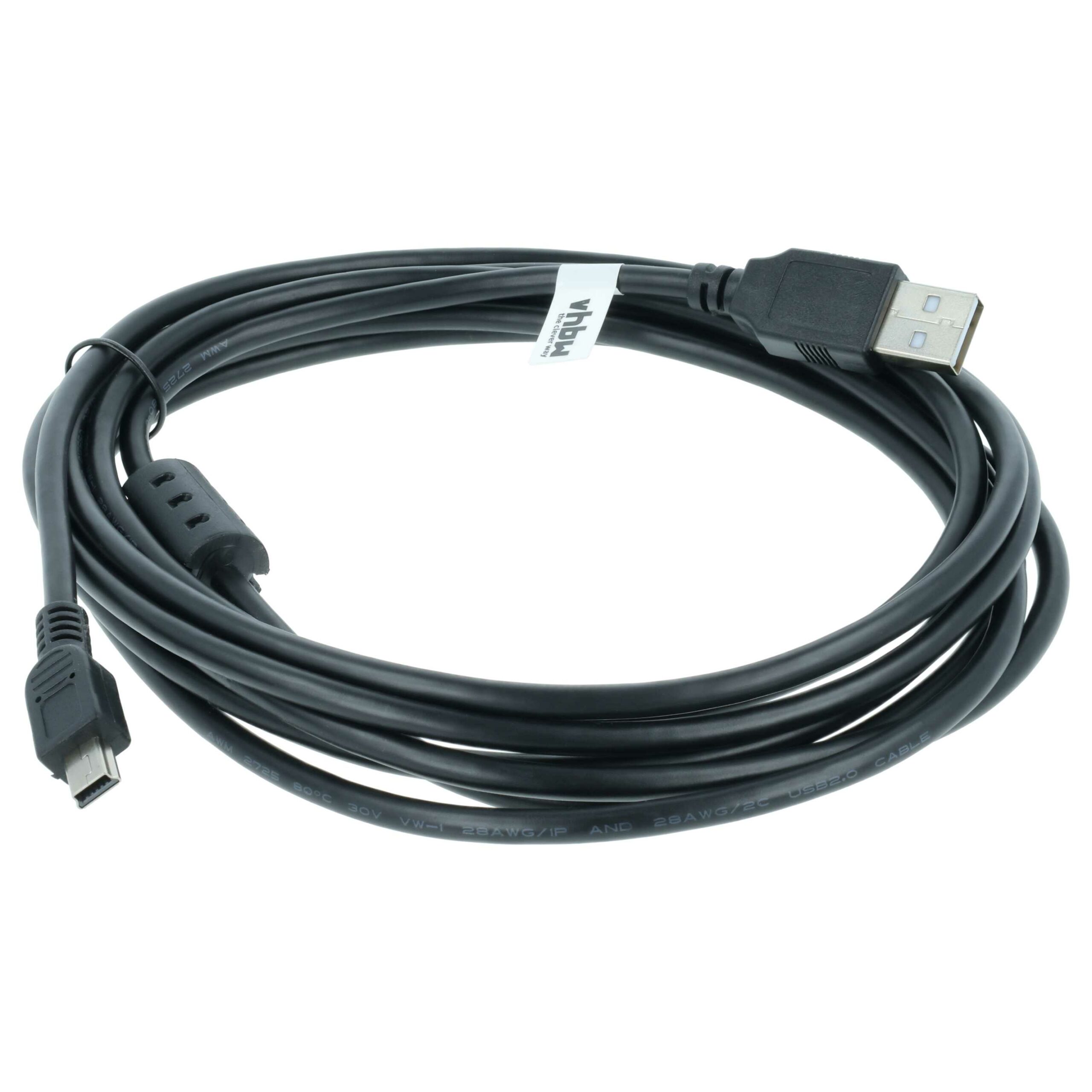 Cabo USB de Dados para Câmaras Panasonic - vhbw - 300 cm - Image 3