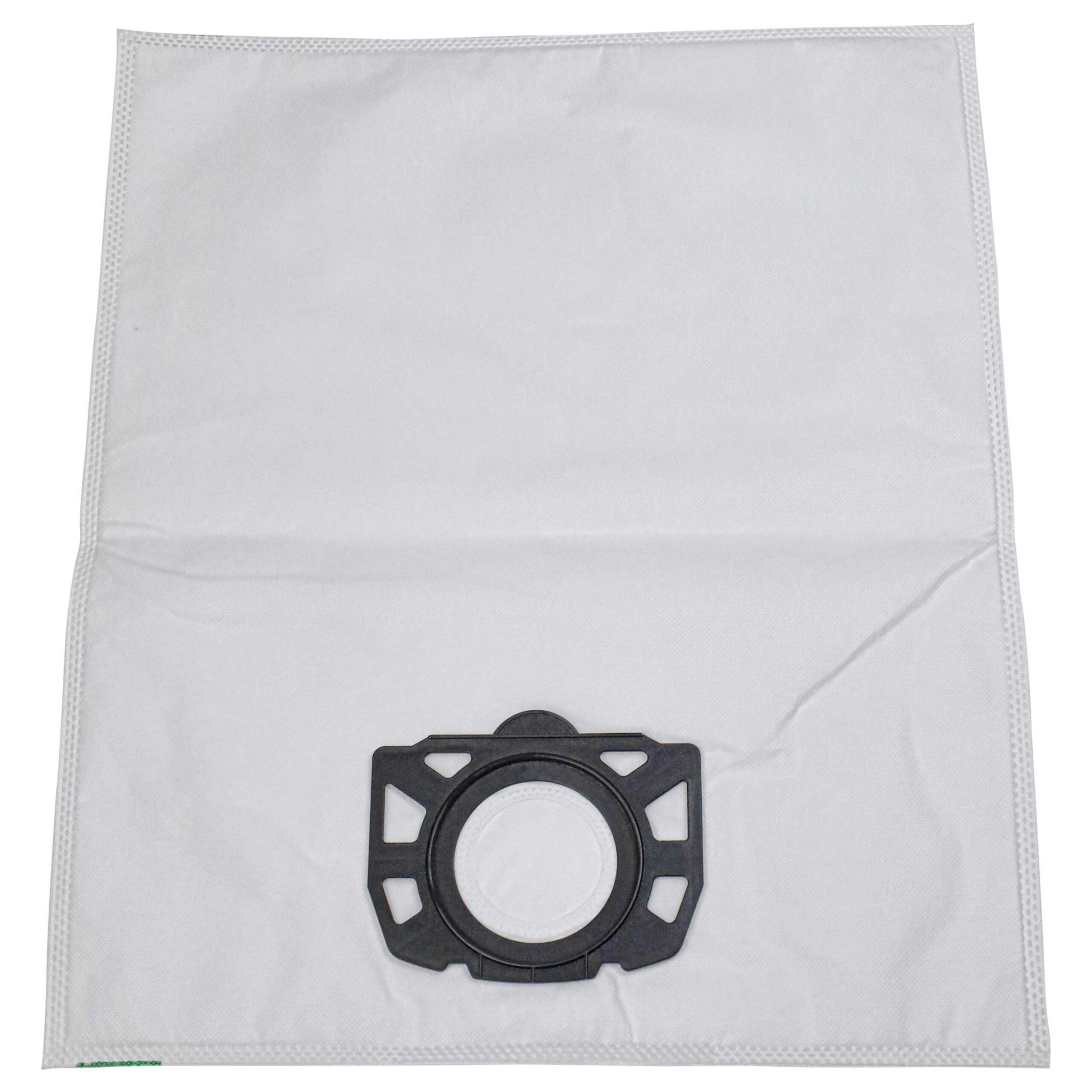 Pack 5x Sacos para Aspirador Kärcher 4039784550339, 6.904-413.0 - Microfleece vhbw - Image 4
