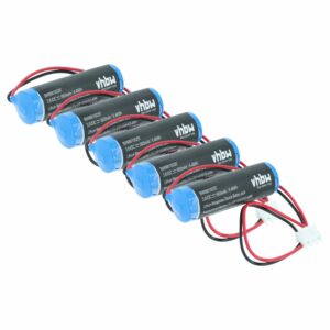 Bateria vhbw para Controlador CNC Mitsubishi F2-40BL, PM-20BL, LS14500-MF, FX2N-48M - 1800 mAh 3.6 V Li-SOCl2