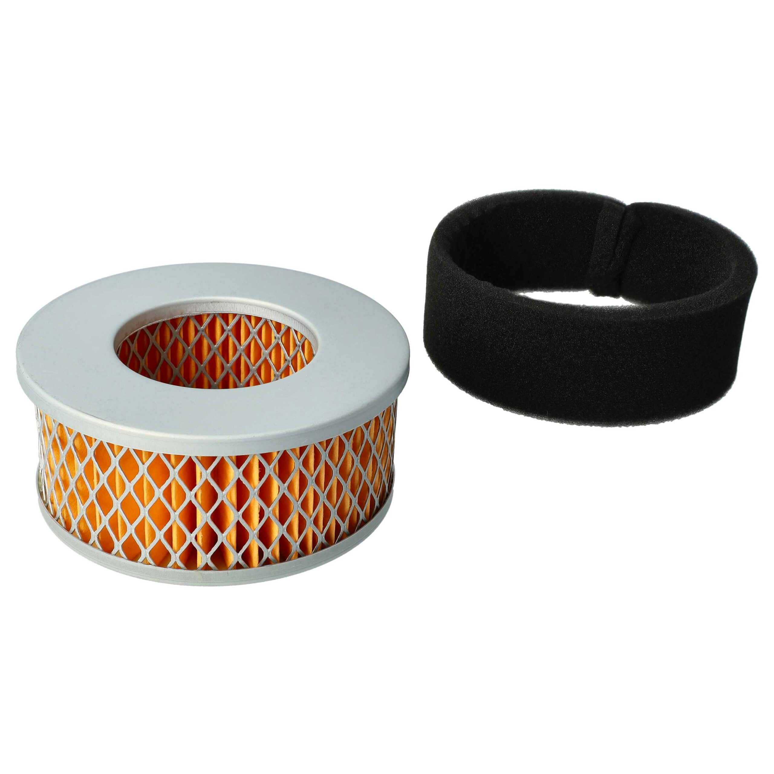Conjunto 2x Filtro substitui Baldwin PA4824 para Trator de Relva Yanmar - 1x pré-filtro, 1x filtro de ar