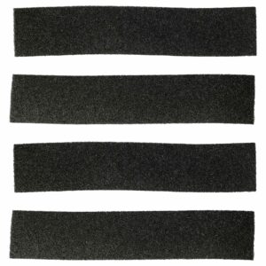 4x Filtro de Espuma para Anel de Enchimento Miele 9688381, 9688380 Máquina de Secar Roupa