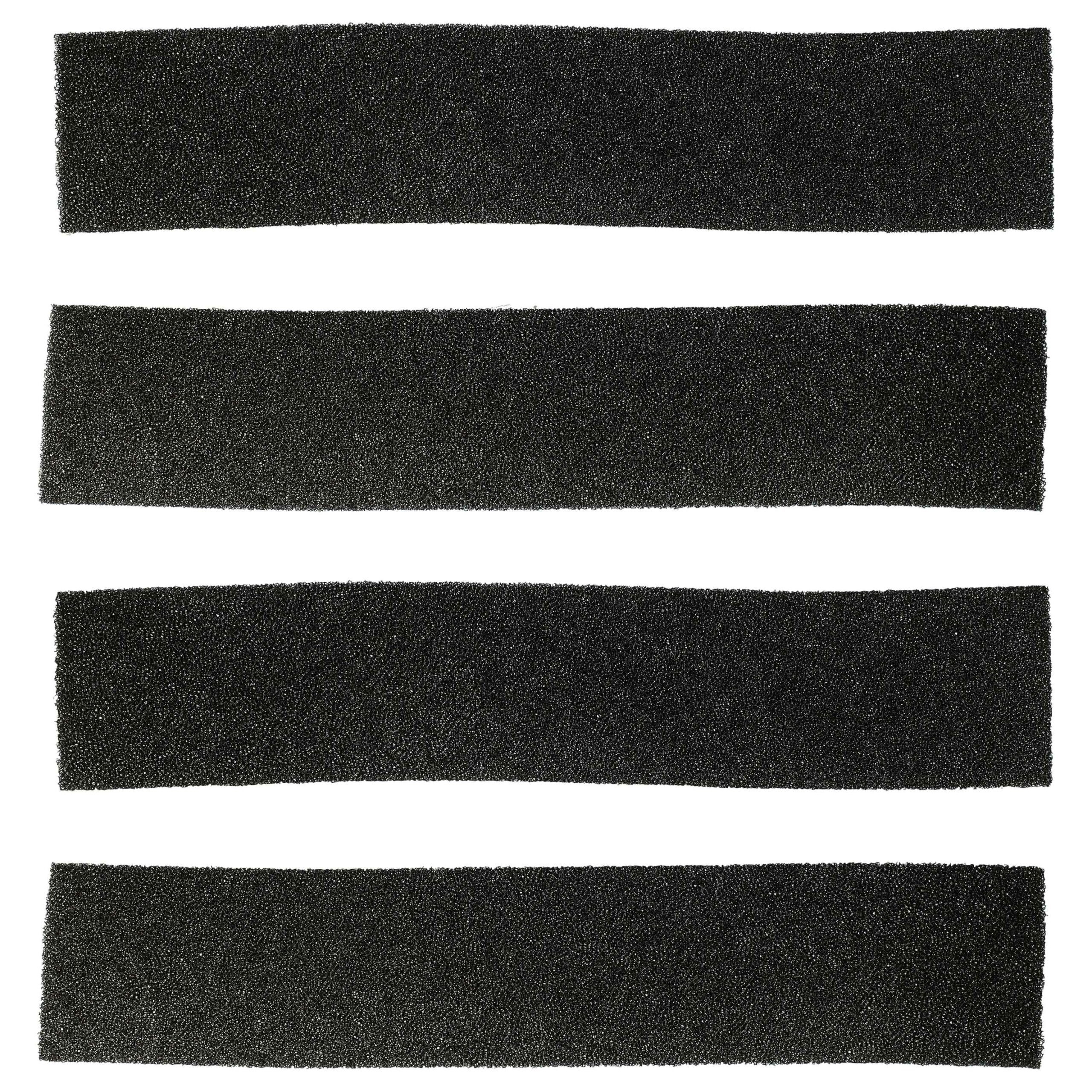 4x Filtro de Espuma para Anel de Enchimento Miele 9688381, 9688380 Máquina de Secar Roupa