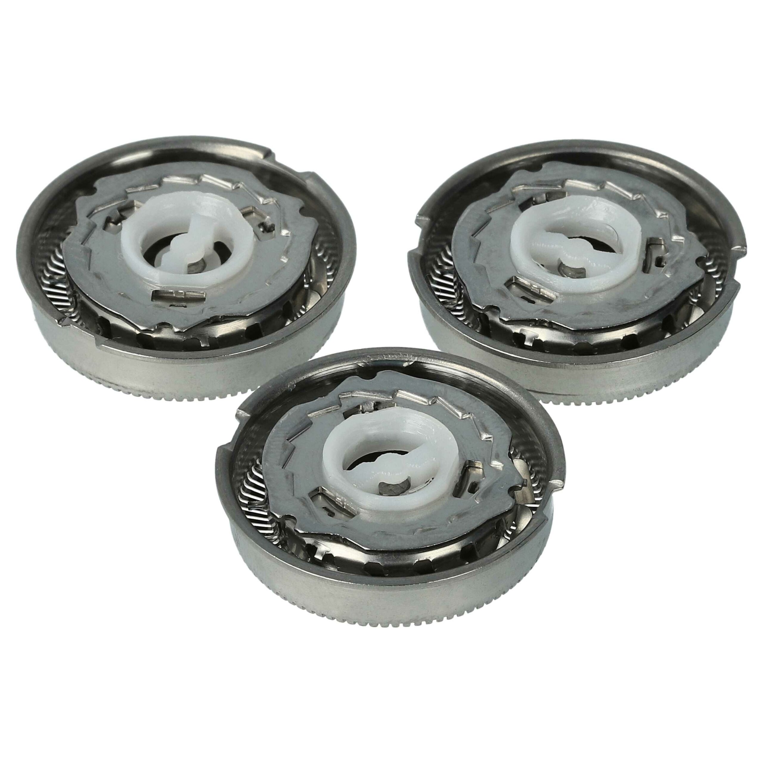 9 Cabeças de Corte vhbw para Philips HP1917, HQ2 - Prateado - Image 2