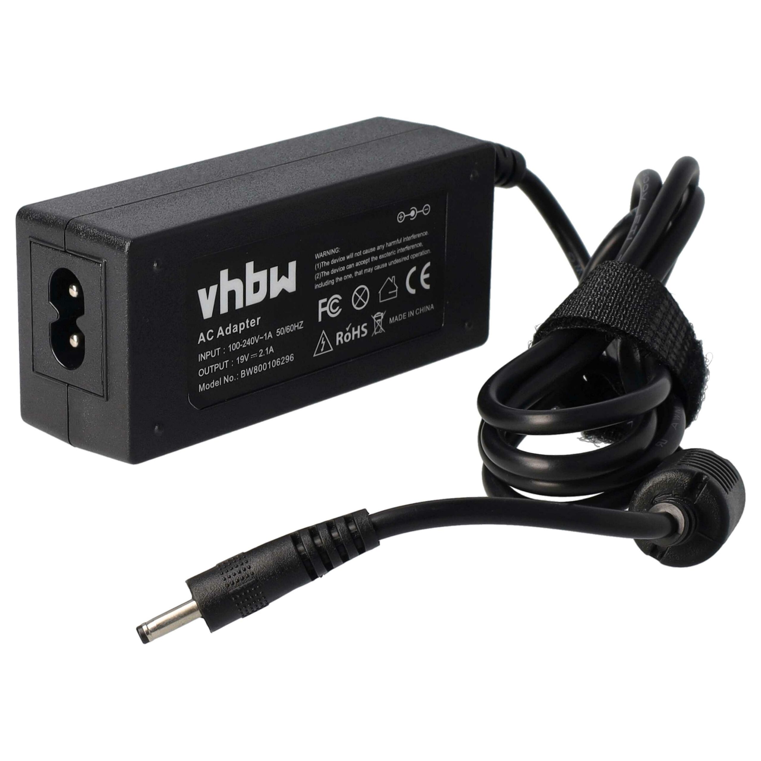 Carregador de Portátil vhbw compatível com Samsung AA-PA2N40S, AA-PA2N40L para Asus - 200 cm, 40 W - Image 3