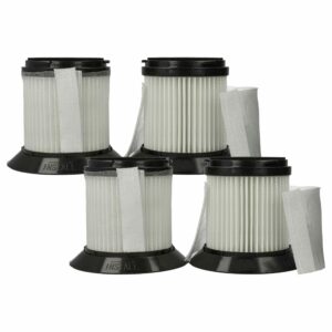 4x Filtro para Aspirador Sichler Zyklon BLS-200 - vhbw
