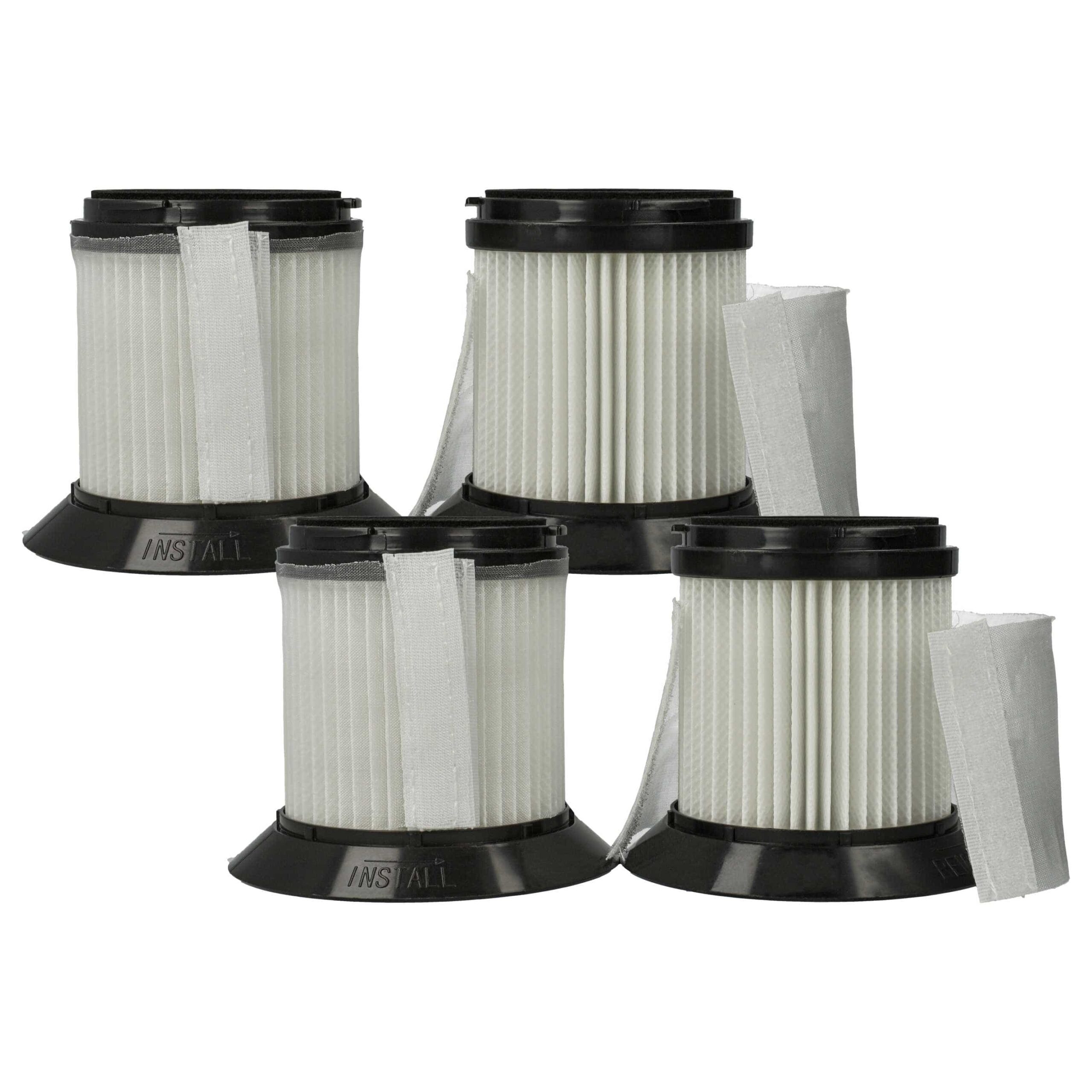 4x Filtro para Aspirador Sichler Zyklon BLS-200 - vhbw