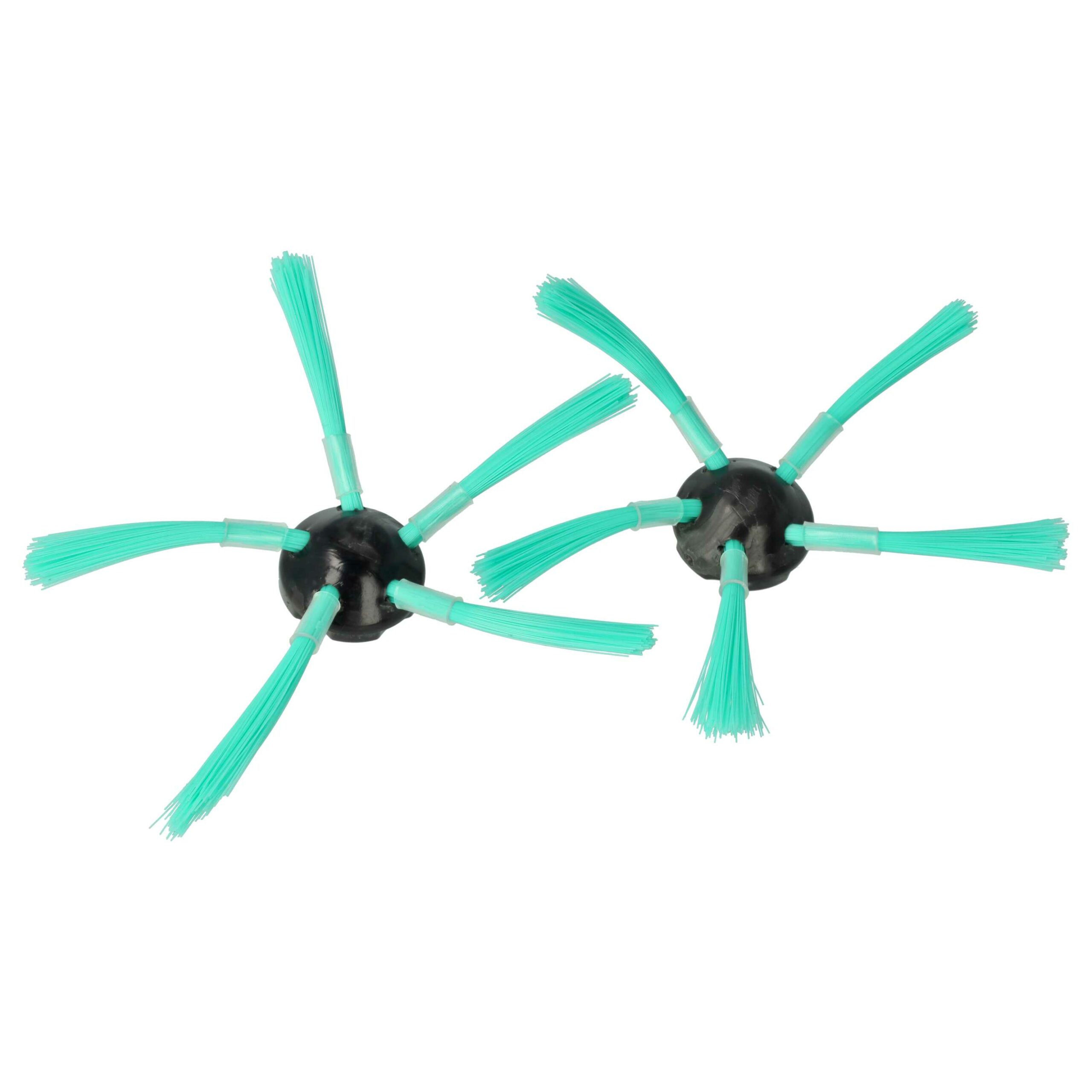 2x Escova Lateral para Vorwerk Kobold VR-300, VR-7 - Aspirador Robot Vhbw
