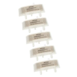 5x Filtro Anticalcário vhbw para Limpador a Vapor Rowenta ZR006501 e Tefal
