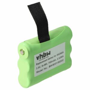 Bateria vhbw para Motorola CB Radio - 700 mAh 3.6V NiMH (substitui 53617, 3XCAAA, KEBT-086-B)