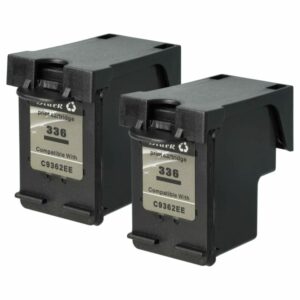 2x Cartuchos de Tinta para Impressora HP Deskjet 5440 - Preto vhbw