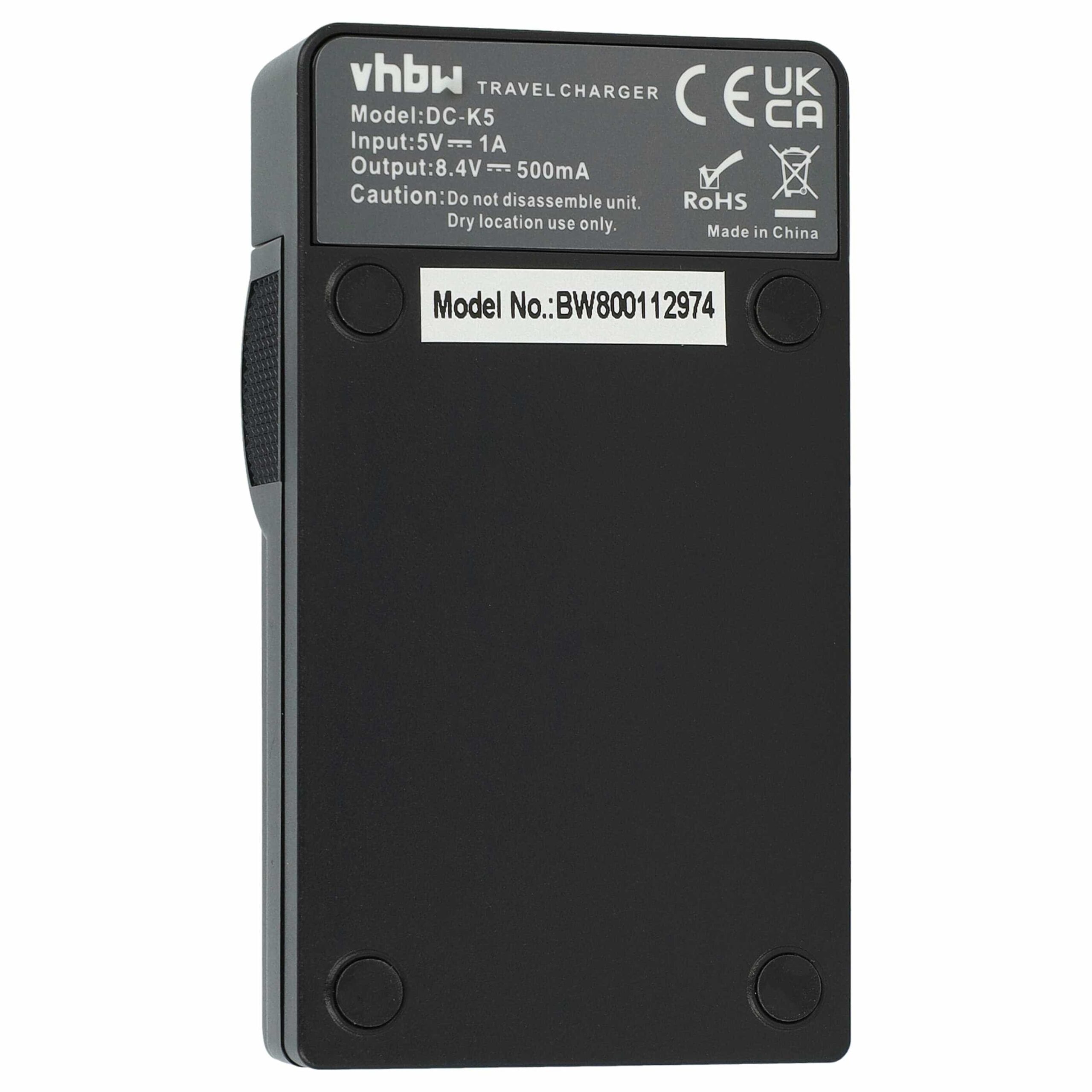 Carregador USB-C com Cabo para Blackmagic, Canon 80D e Câmaras Digitais - vhbw - Image 4
