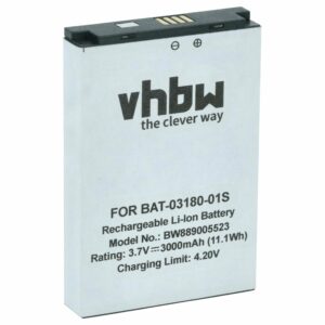 Bateria vhbw para Sonim BAT-03180-01S - 3000 mAh 3.7 V Li-Ion