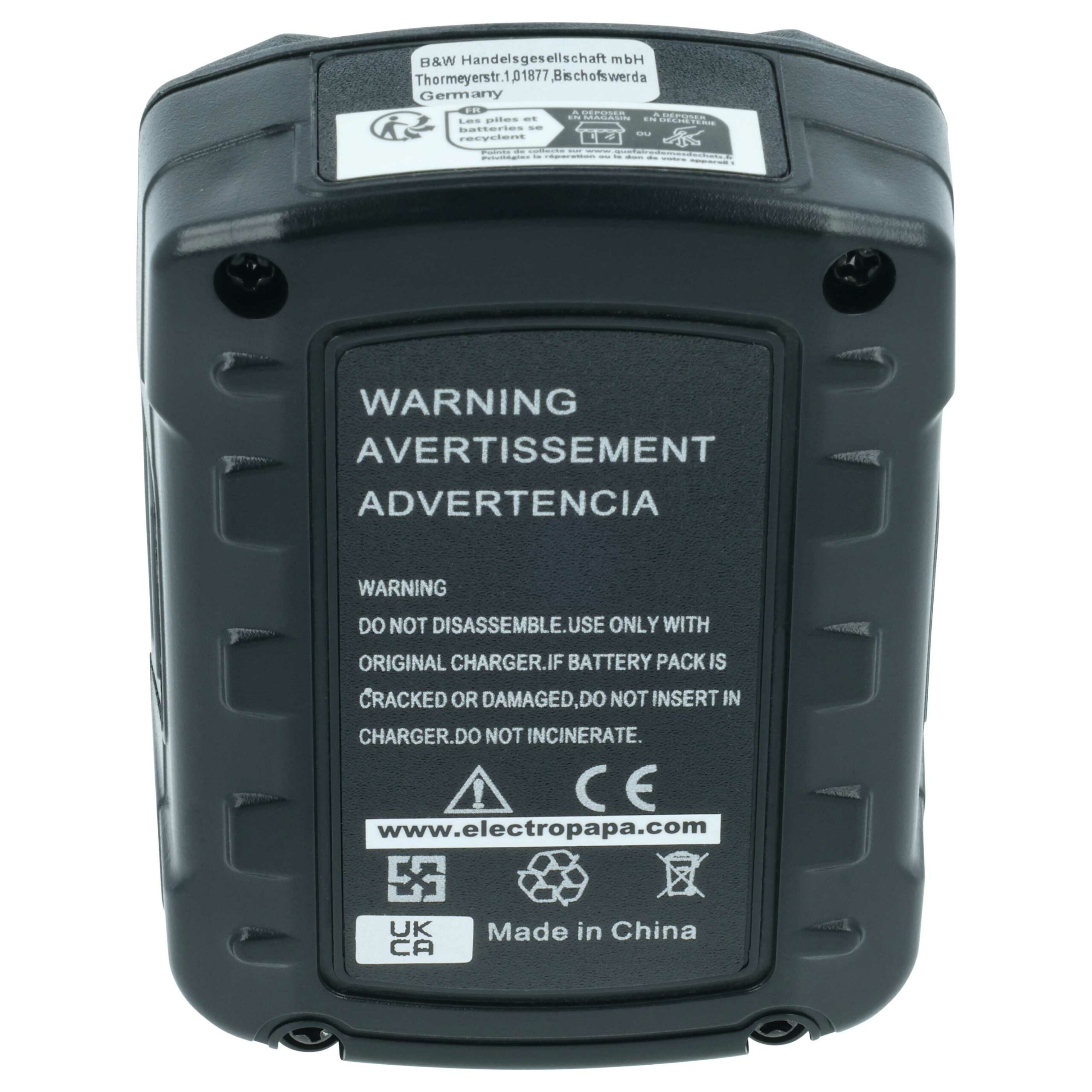 Bateria vhbw para Ryobi 130503001, BPL-1220, CB120L, 130503005 - 1500 mAh, 12 V, Li-Ion - Image 4