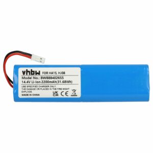 Bateria compatível com iLife SUN-INTE-202 para iLife, Zaco, Ariete, Medion - 2200mAh, 14.4V, Li-Ion