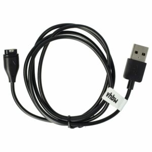 Cabo de Carregamento vhbw para Garmin 8013048 - Relógio Desportivo e Fitness Tracker - 100 cm