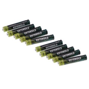 Baterias AAAA 550 mAh 1.5V Alcalinas EXTENSILO (Pack 10)