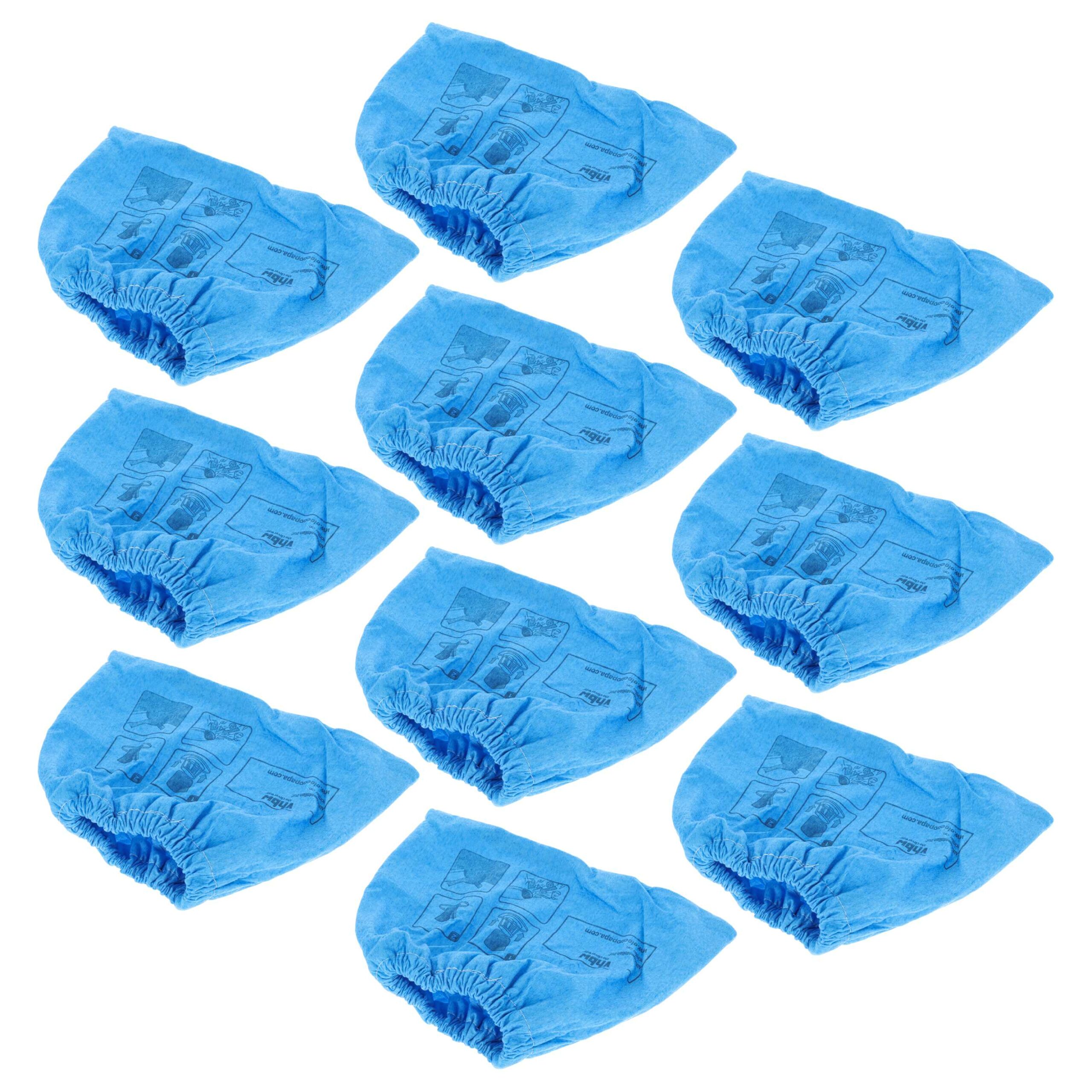 10x Filtro para Aspirador Parkside, Kärcher, Einhell Inox vhbw