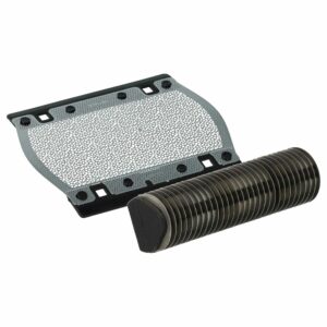 Bloco de corte e lâmina de barbear para Braun 555 - preto/prata vhbw
