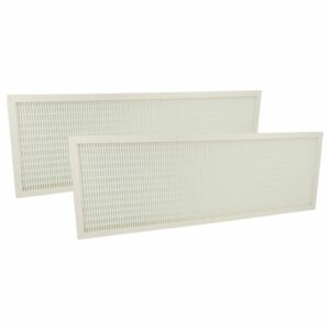Conjunto de 2 filtros de ar F7 compatíveis com Viessmann 7521198 para ventiladores Viessmann