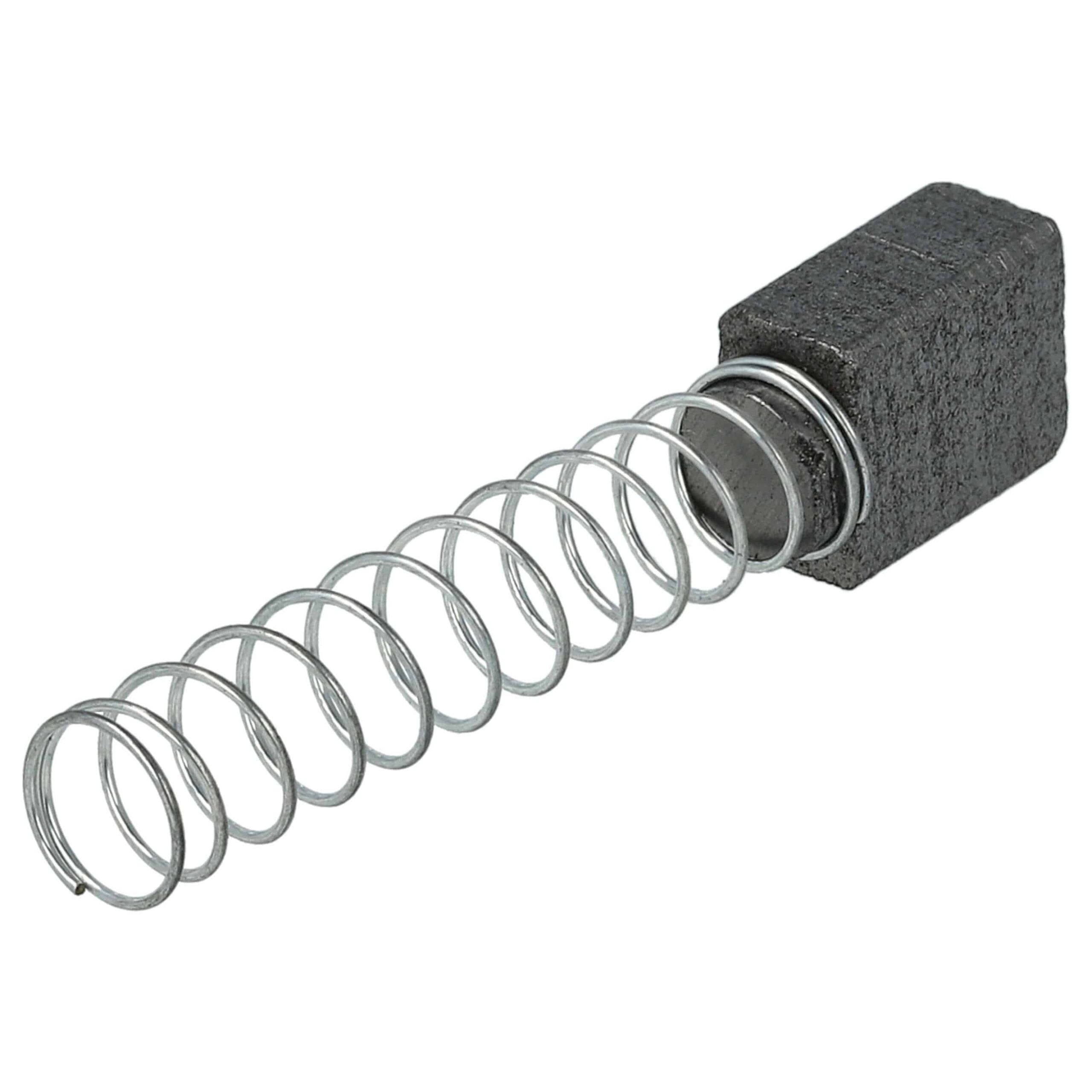 2x Escovas de Carvão Compatíveis com AEG PREMIUM (P2197) para Ferramentas Elétricas - 5 x 8 x 9,5 mm - Image 3