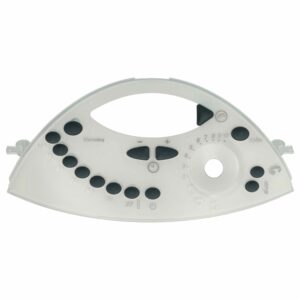 Painel Frontal de Substituição para Vorwerk Thermomix TM31 - Peça de Reposição Preto Cinzento Branco