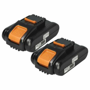 2x Bateria compatível Rockwell RW9351.1 - 2500 mAh, 20 V, Li-Ion