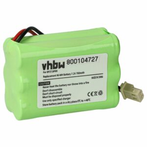 Bateria vhbw para Adestrador Dogtra BP2T, BPRR - 700 mAh 7.2 V NiMH