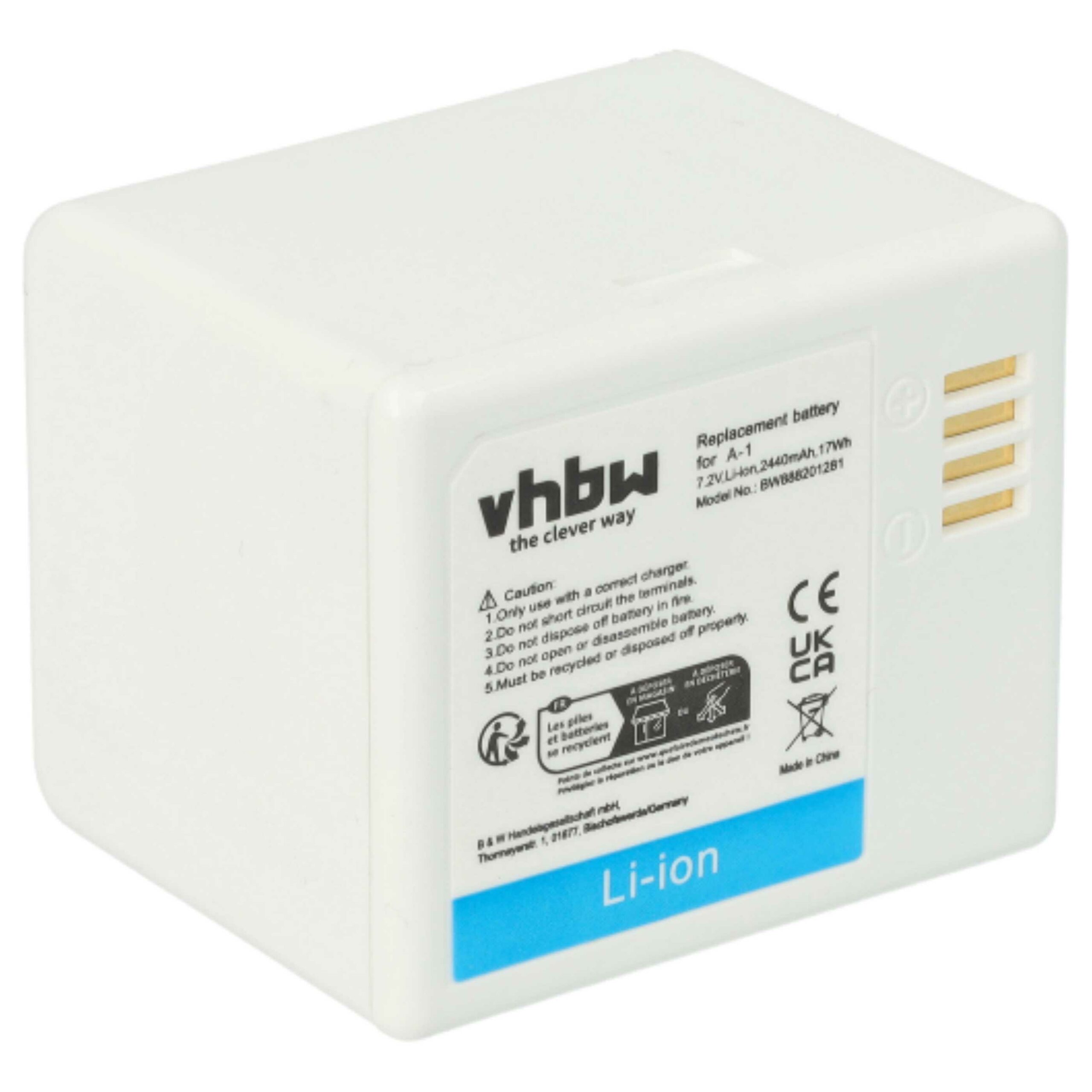 Bateria para Câmara de Segurança Netgear / Arlo A-1B - 2200 mAh 7.2V Li-Ion vhbw