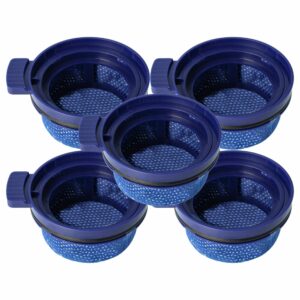 5x Filtros de Escape Compatíveis com Samsung DJ97-03090A para Aspiradores Samsung