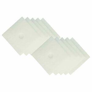 Conjunto de 10 Filtros de Ar vhbw compatíveis com Lunos 2/FSK 33863