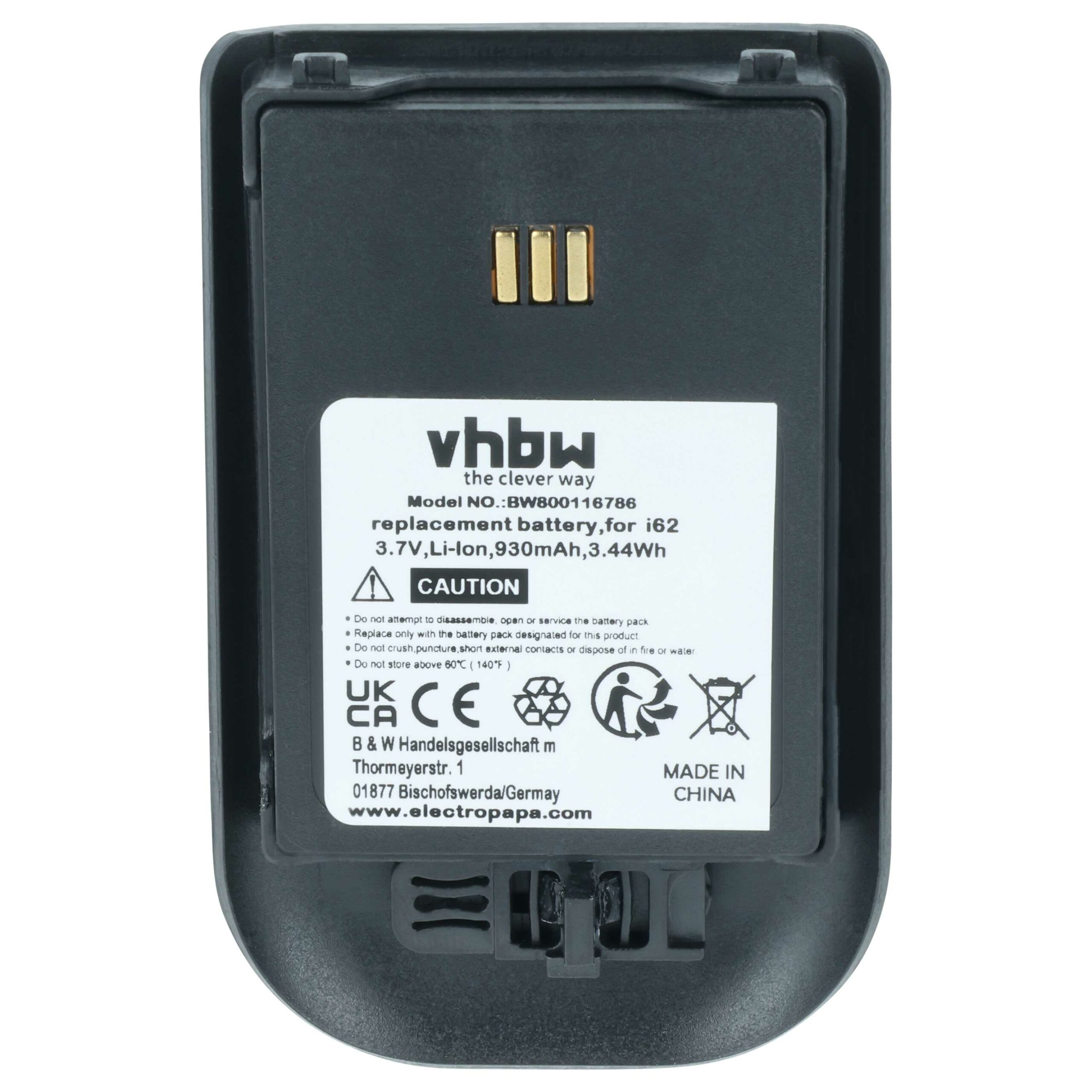 5x Bateria vhbw 3BN78404AA para telefone fixo Ericsson e Alcatel - 930 mAh 3.7 V Li-Ion - Image 3