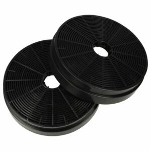 2x Filtro de Carvão Ativado Substituto para Klarstein 10030727 - Coifa Klarstein 17.5 cm