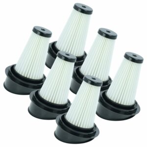 6x Filtros de Substituição vhbw para Aspiradores Grundig, Beko e Arcelik - Classe H11