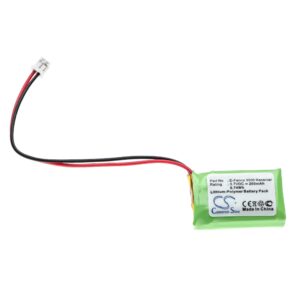 Bateria vhbw para Dogtra - 200 mAh 3.7 V Li-polymer