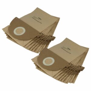 Pack 20x Sacos para Aspirador Hoover H 34, H 33 - Papel vhbw