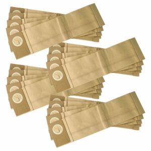 Pack 20x Sacos para Aspirador substitui Johnson Diversy 8502.16 para Aspiradores Alto - cartão / papel filtro