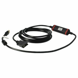 Cabo de Programação USB para Rádios Omron - Substitui CS1W-CN226, CS1W-CS114, USB-CN226