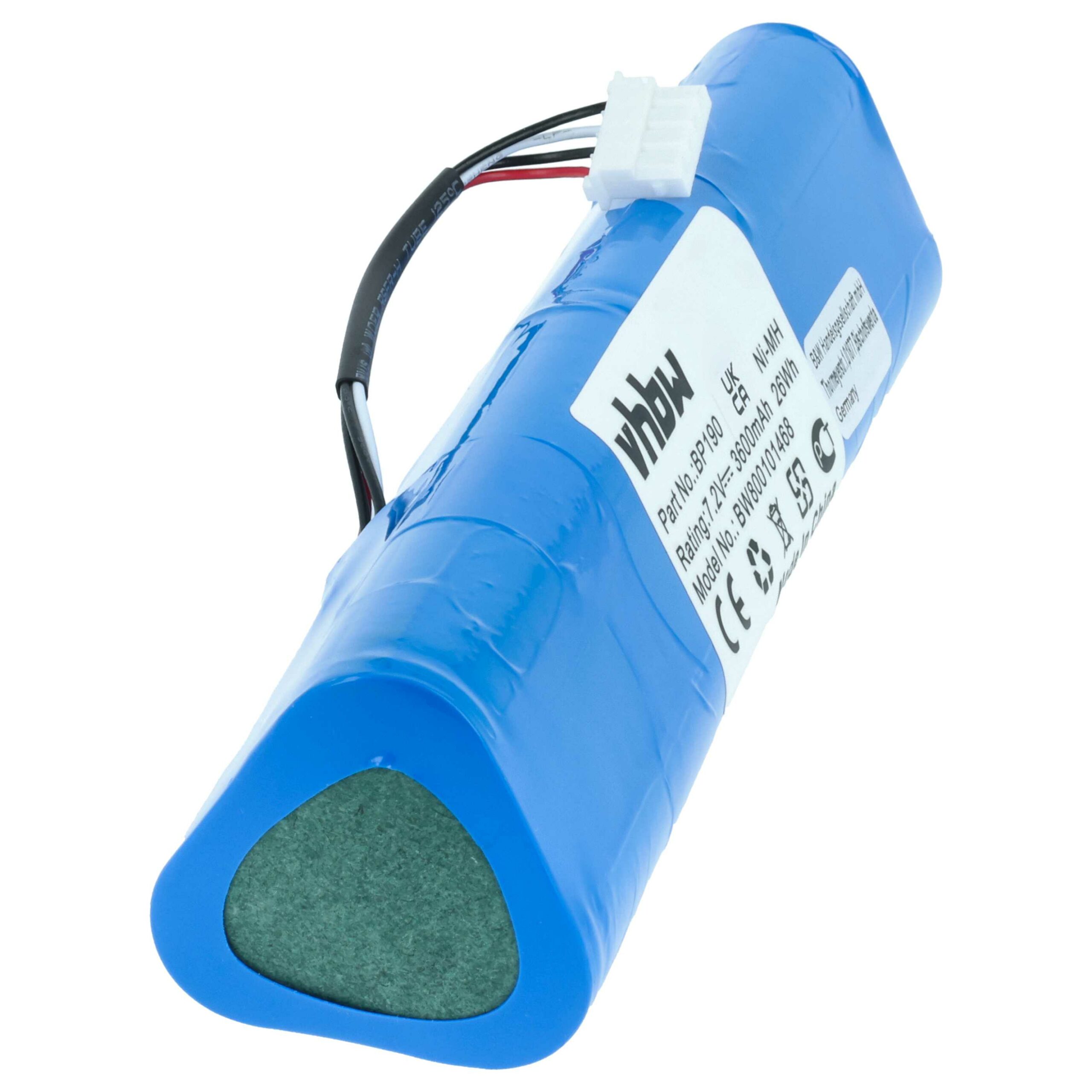Bateria vhbw para Fluke B11432, BP-190 - 3600 mAh 7.2 V NiMH - Image 4