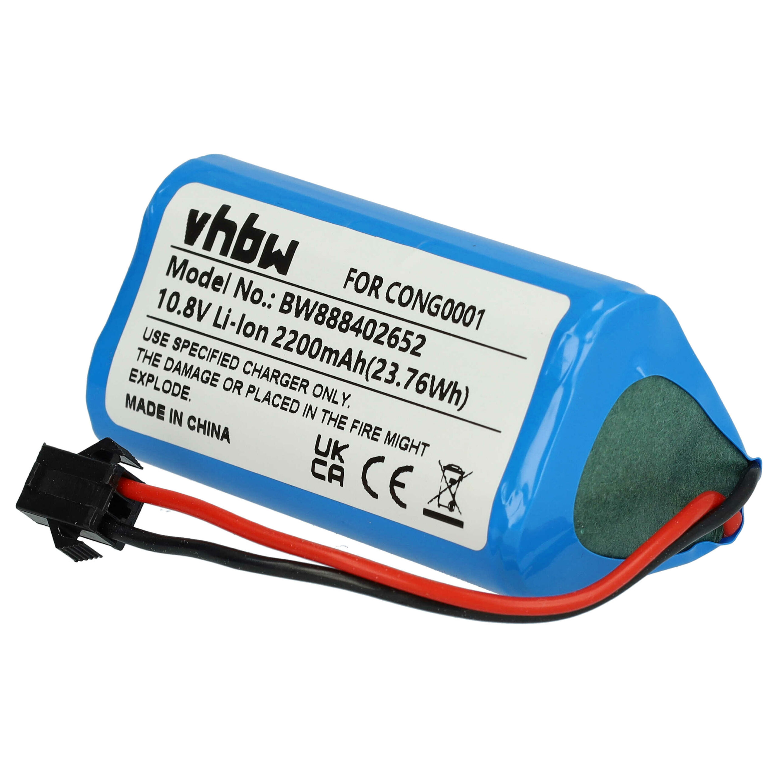 Bateria vhbw 2200mAh 10.8V Li-Ion para Cecotec CONG0001 - Image 2