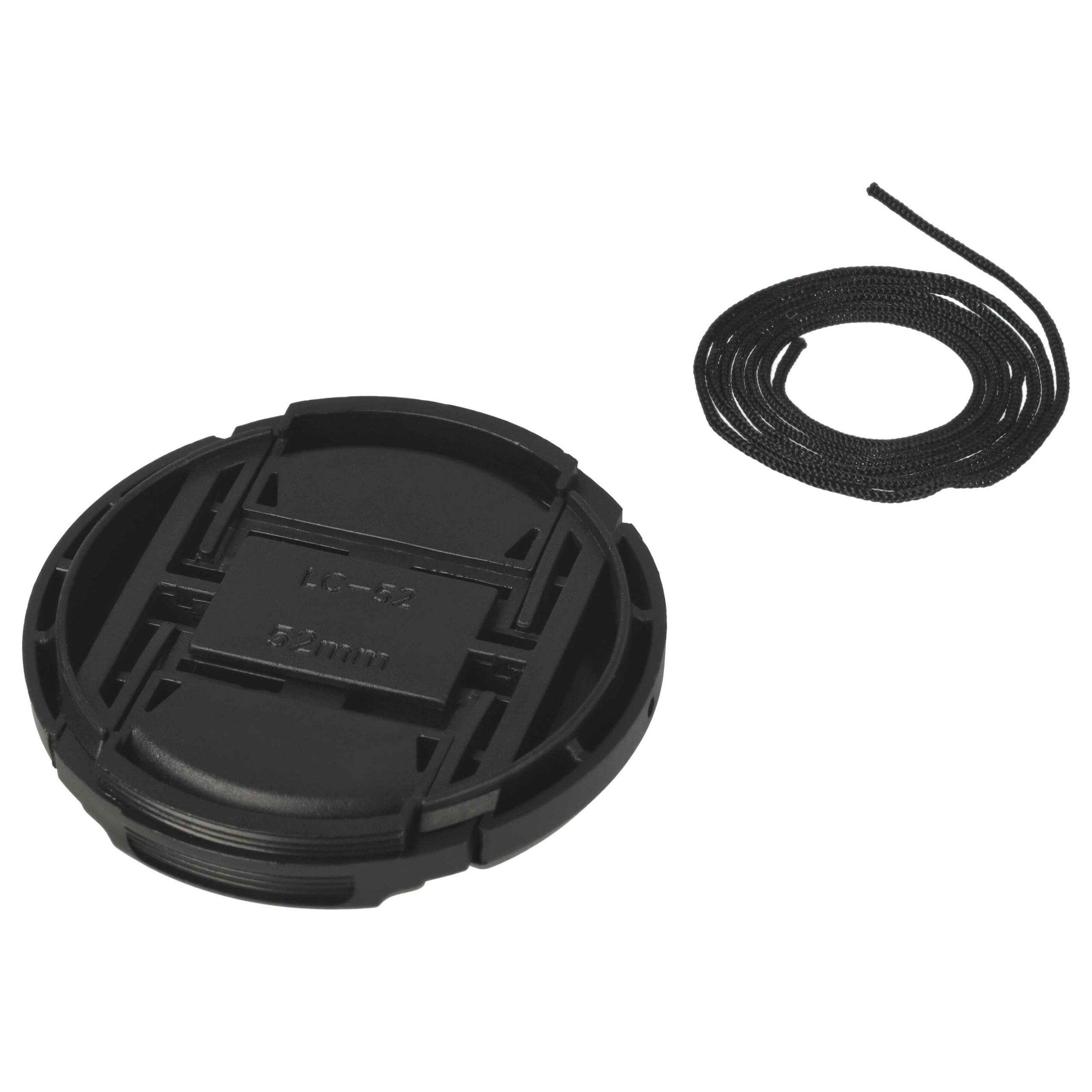 Capuchon de Objectiva 52 mm para Câmaras - com Pega Interior, Plástico, Preto - Image 2