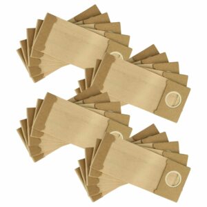 20x Saco de Filtro Turbo para Lixadora Orbital Metabo 4007430440211 - Papel Duplo